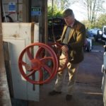 wheel axle