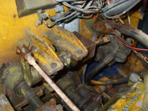 Another view - it's under the two yellow brackets
