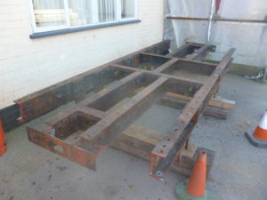 Wagon 41 underframe - doesn't look much now!
