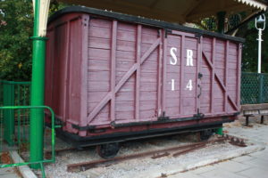 SR Van 14, at the EATM, before a recent repaint