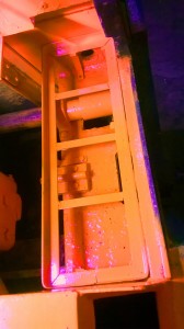 New-built battery tray - a tight fit!