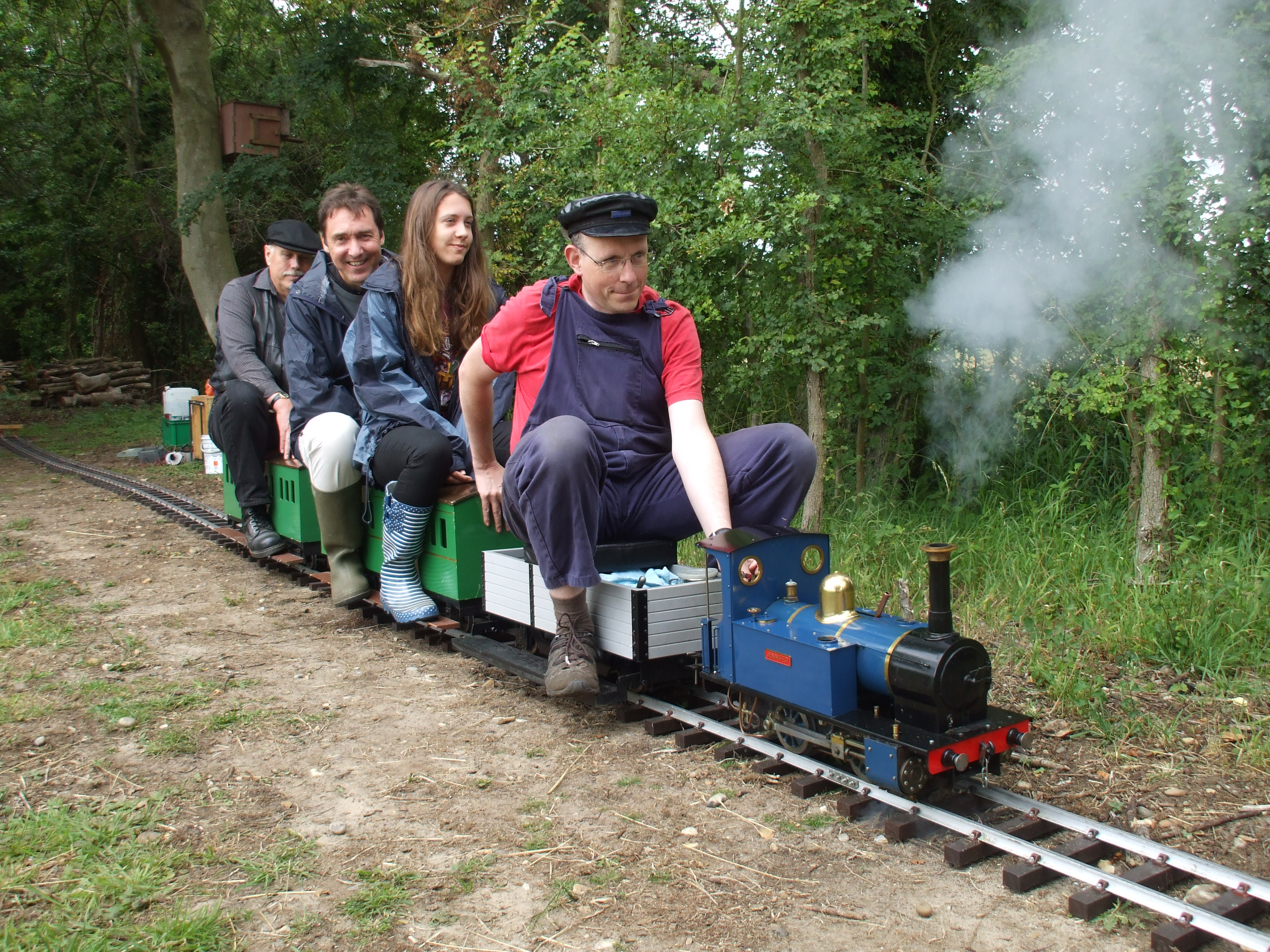 First Passenger Trains on the Southwold Railway Trackbed (since 1929)