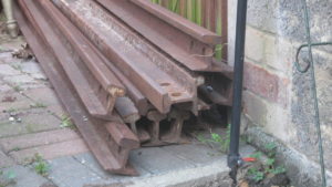 35lb rails in Kent. Yes, I know – not the most exciting photo – but an important step for the Trust