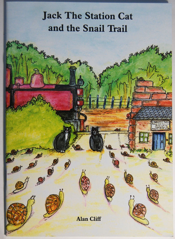 Jack The Station Cat and The Snail Trail