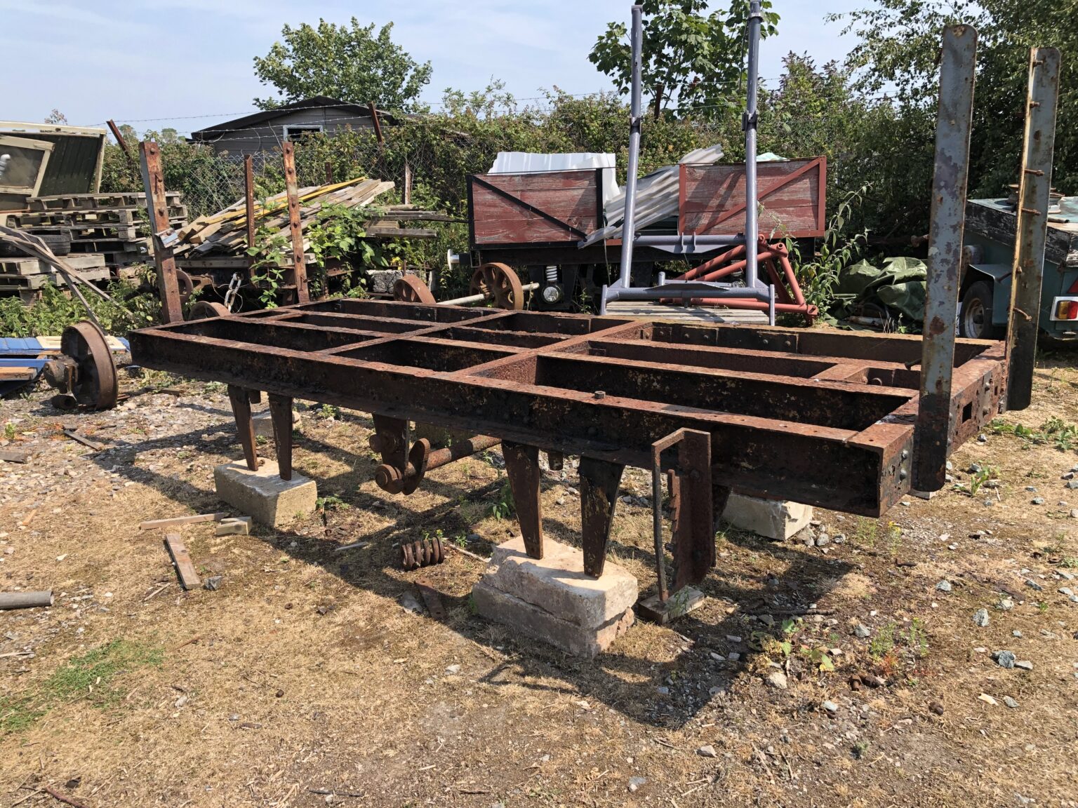 No wheels on my wagon Southwold Railway Trust